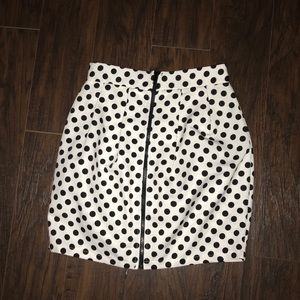 Painted threads skirt